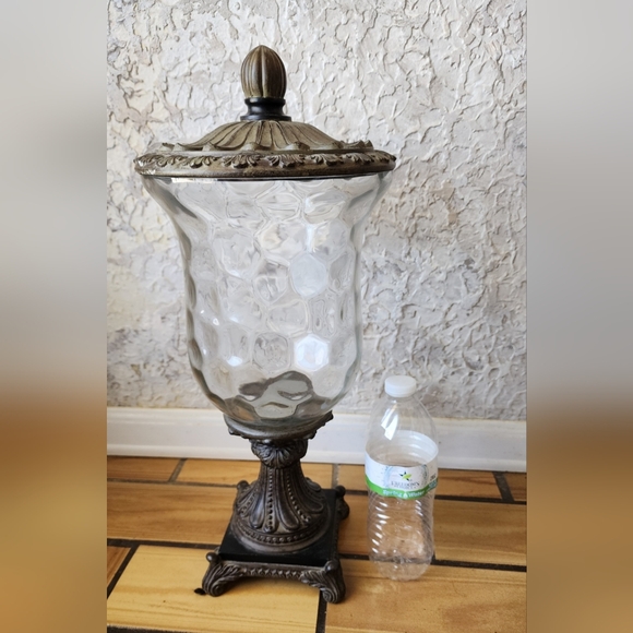 Other - Glass Jar With Lid Home Decor